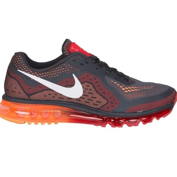 Nike Air Max 2014 Sneakers Men’s Running Shoes Anthracite Orange Gray Size 11 main image 10